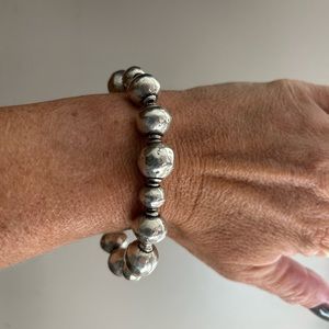 Silpada distressed ball bracelet